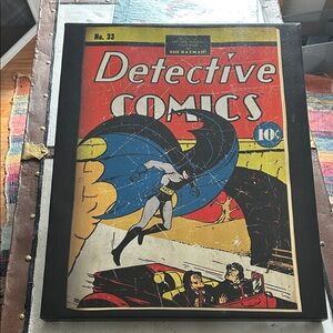 DC Comics Detective Comics Wall Art - Red, Blue, Yellow, Black